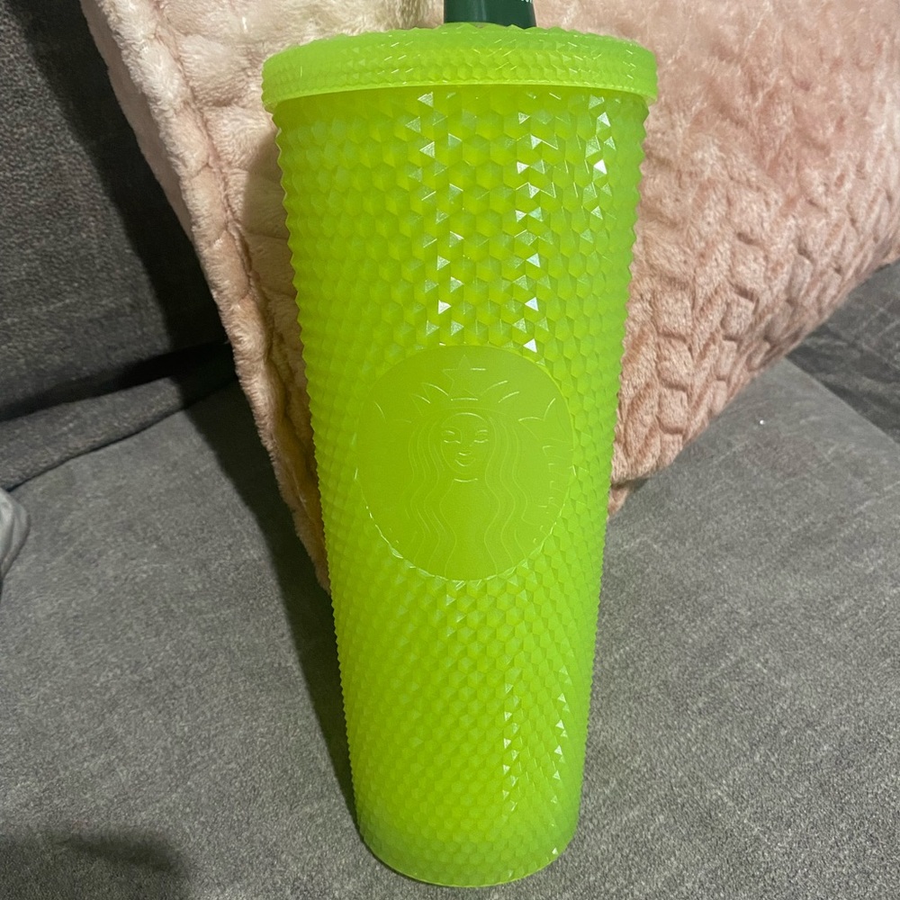 Starbucks Lemongrass Studded Glow-In-The-Dark Cold Cup